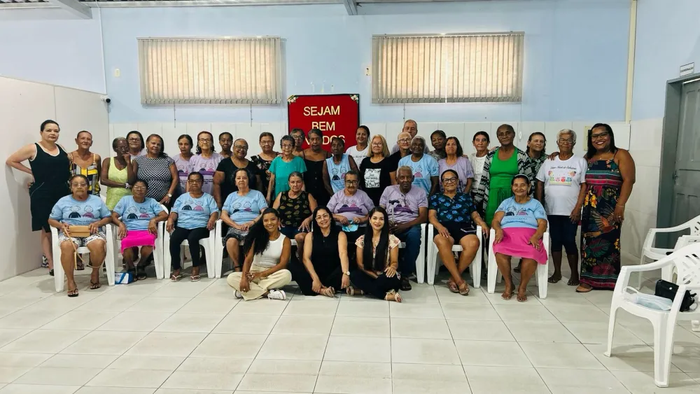 CRAS Irmã Dulce realiza primeiro encontro do Serviço de Convivência para Pessoas Idosas