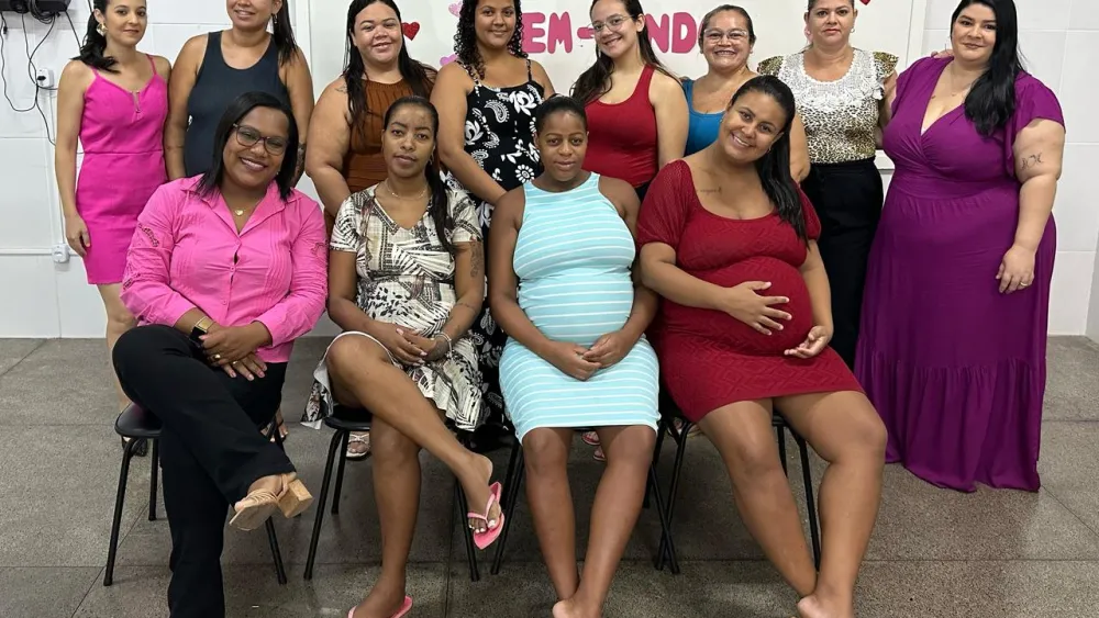 CRAS Baraúnas realiza primeira reunião do grupo de gestantes “Mamãe Coruja” com foco em saúde mental e autocuidado