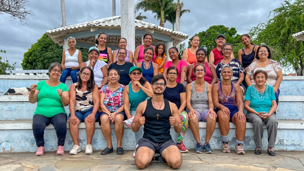 Projeto “Ginástica na Praça” movimenta feriado e reforça ações de saúde nas UBS de Brumado