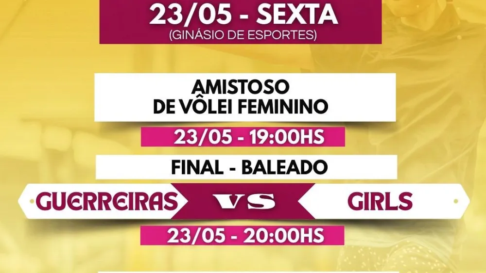 É dia de decisão! Copa Ouro de Baleado e Futsal Feminino finaliza nesta sexta-feira (23)