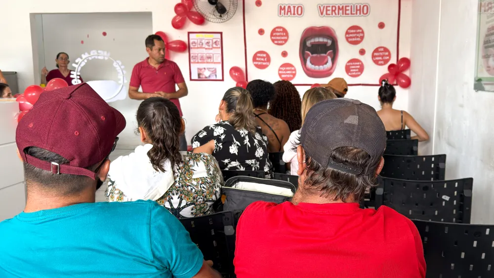 Maio Vermelho: ação de conscientização alerta para prevenção do câncer de boca