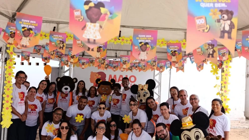 Caminhada do Maio Laranja reforça compromisso com a proteção da infância em Brumado