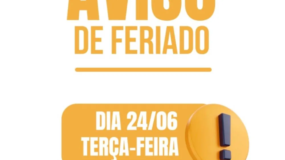 Coleta de lixo e varrição terão alterações no funcionamento devido ao feriado do dia 24 de junho