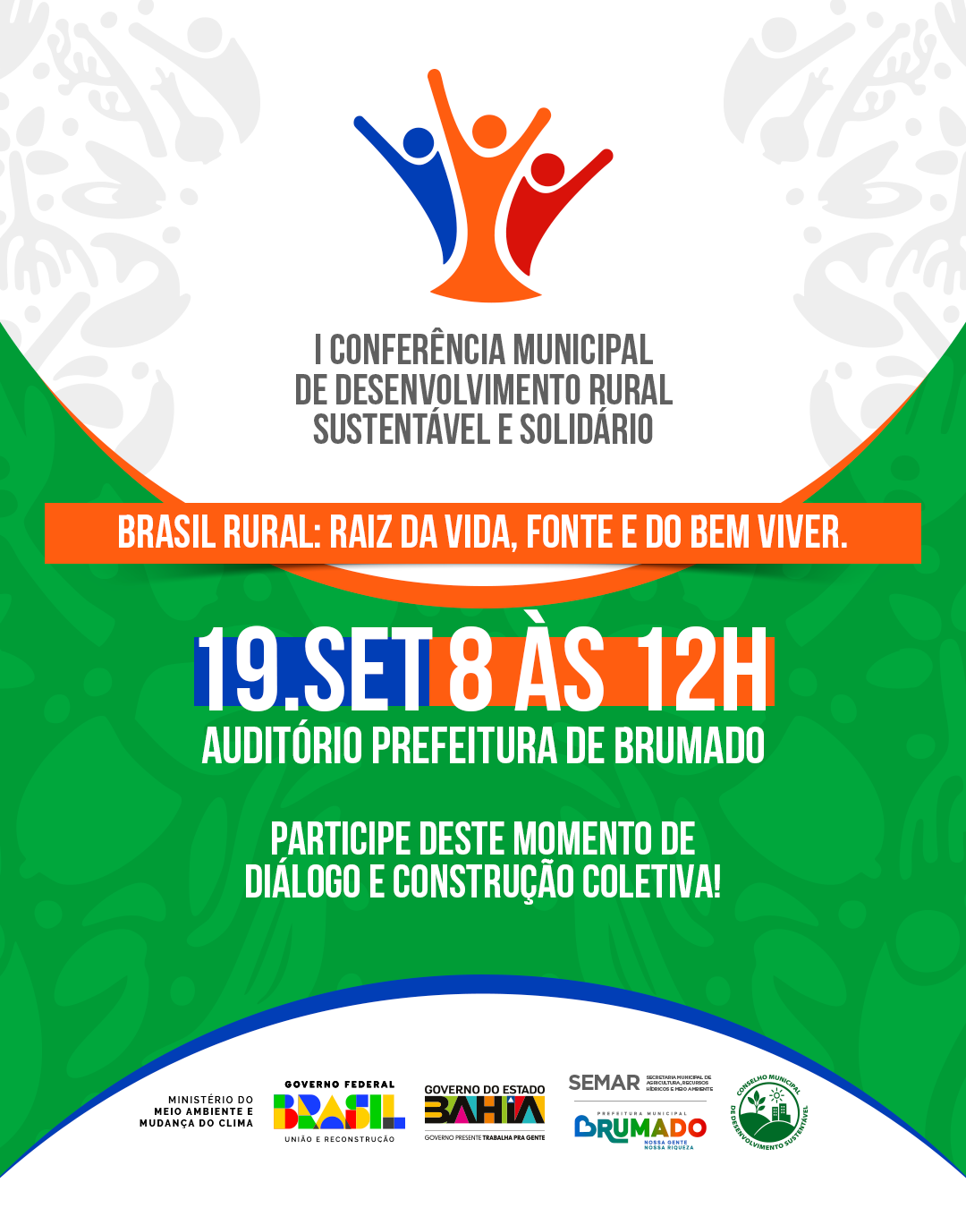 Brumado realizará I Conferência Municipal de Desenvolvimento Rural Sustentável e Solidário