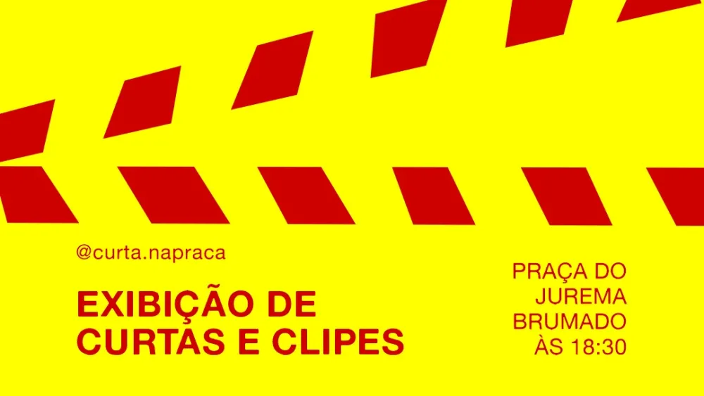 Curta na Praça levará cinema gratuito para comunidade brumadense