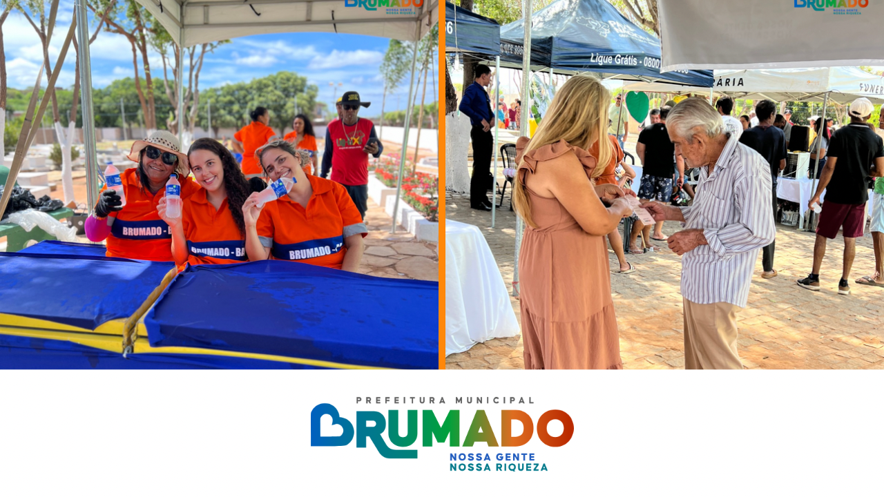 Prefeitura de Brumado promoveu ação de acolhimento no Dia de Finados