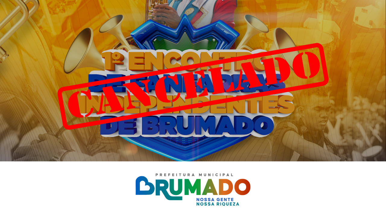 NOTA OFICIAL - EVENTO ADIADO