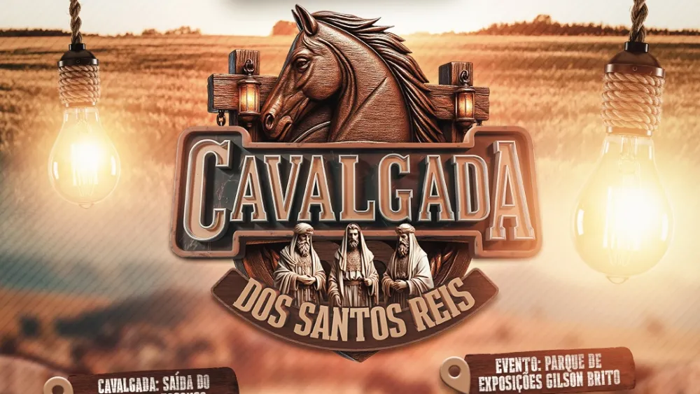 Com grade de shows completa e locução especializada, confira a programação da Cavalgada dos Santos Reis