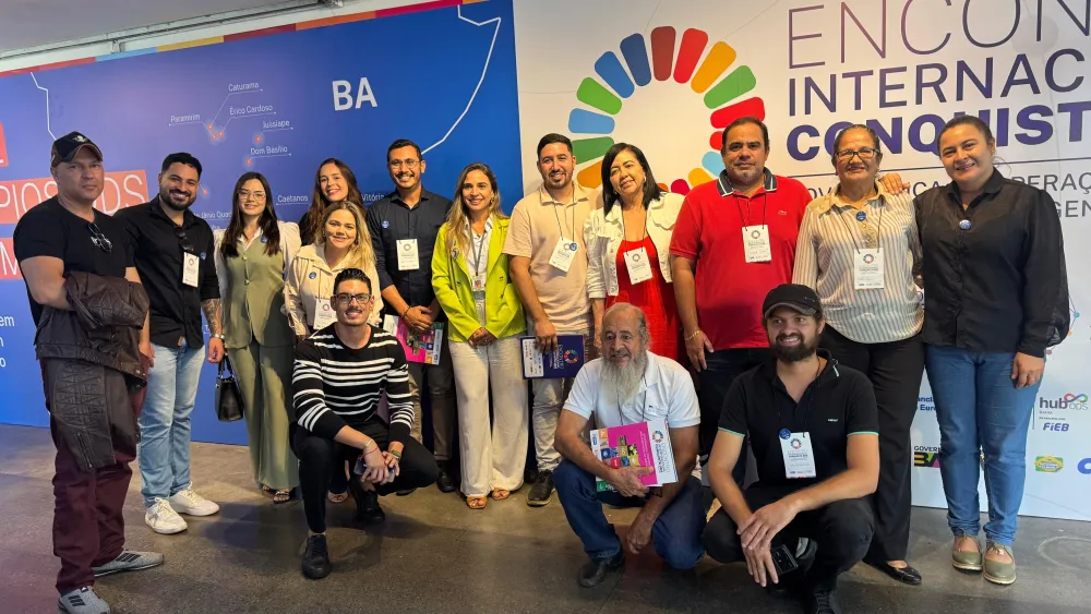 Representantes de Brumado participaram de evento internacional sobre desenvolvimento sustentável