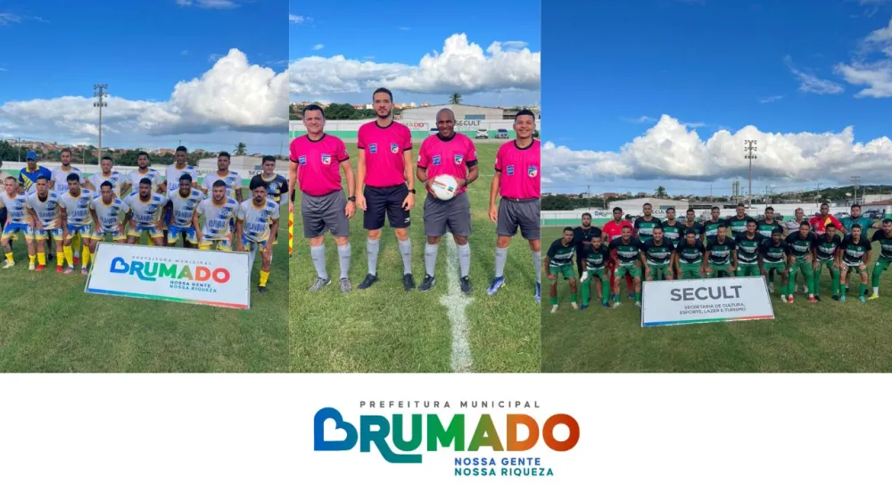 Abertura do Campeonato Brumadense de Futebol foi marcada por equilíbrio e emoção em campo