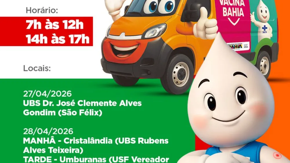 Vacimóvel chega a Brumado e amplia acesso à vacinação em diferentes bairros e comunidades