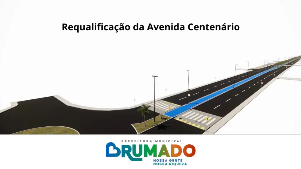 Avenida Centenário será requalificada, ganhará novo visual e mais opções de mobilidade e lazer em Brumado
