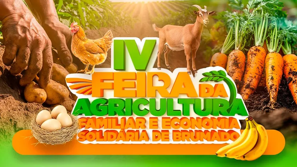 Confira a programação da Feira que reúne agricultura familiar, economia solidária e atrações culturais no Ginásio de Esportes 