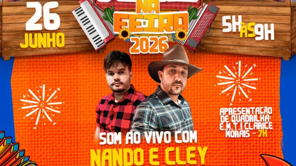 Programação junina de Brumado terá última edição do Forró na Feira nesta sexta-feira (26)