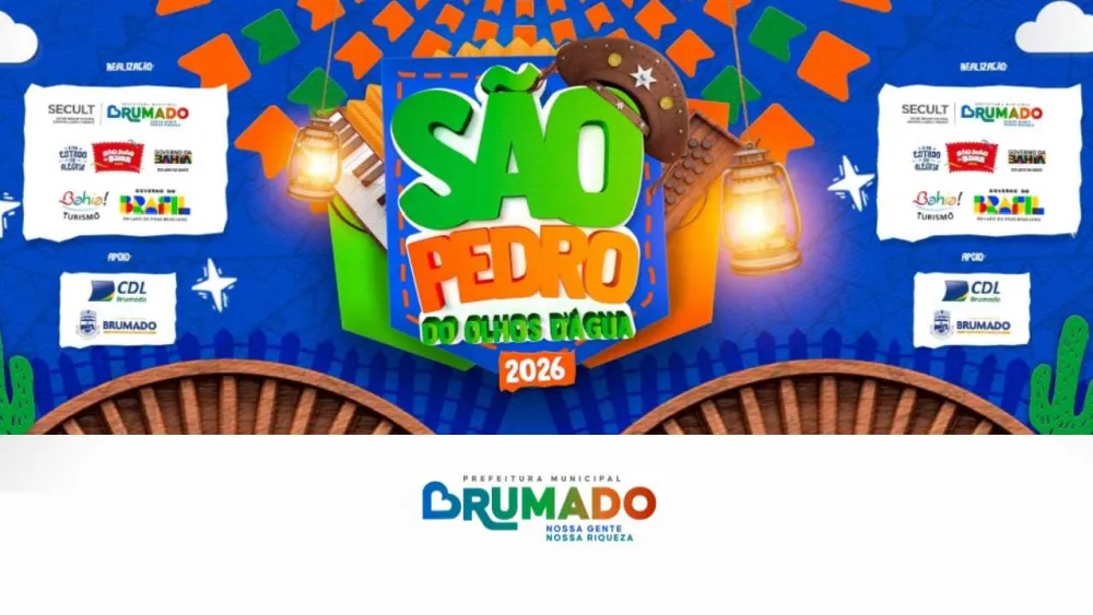 Confira a programação completa do São Pedro dos Olhos D’Água 2026