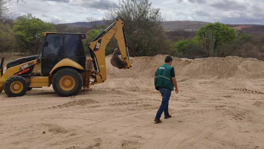 Prefeitura, INEMA e Polícia Militar realizaram fiscalização ambiental no Riachão
