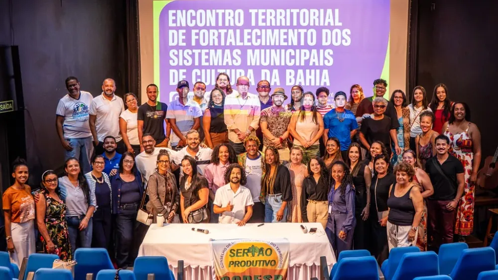 Gestores culturais do Sertão Produtivo se reuniram em Caetité para fortalecer sistemas municipais