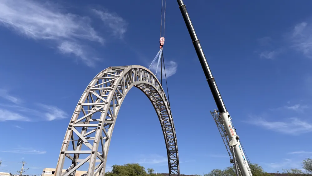 Obras avançam na Ponte do São Félix com instalação dos novos arcos