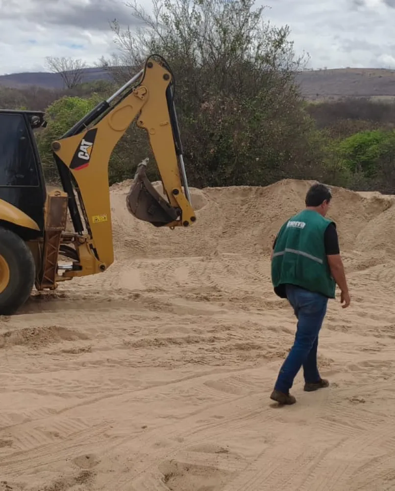 Prefeitura, INEMA e Polícia Militar realizaram fiscalização ambiental no Riachão