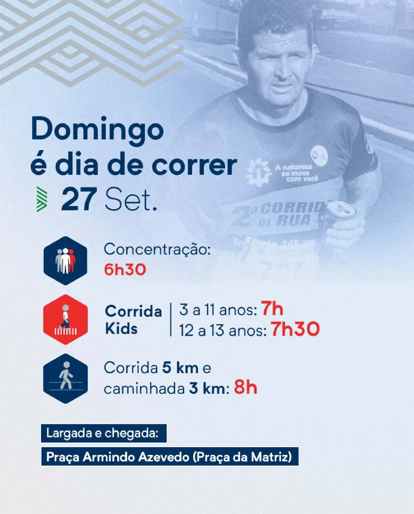 Corrida “A Natureza se Move com Você” acontece neste domingo em Brumado; conheça o percurso