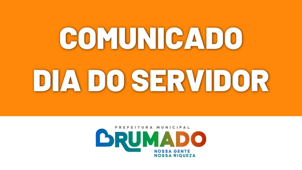 Prefeitura decreta transferência do ponto facultativo do Dia do Servidor Público para segunda-feira (27)