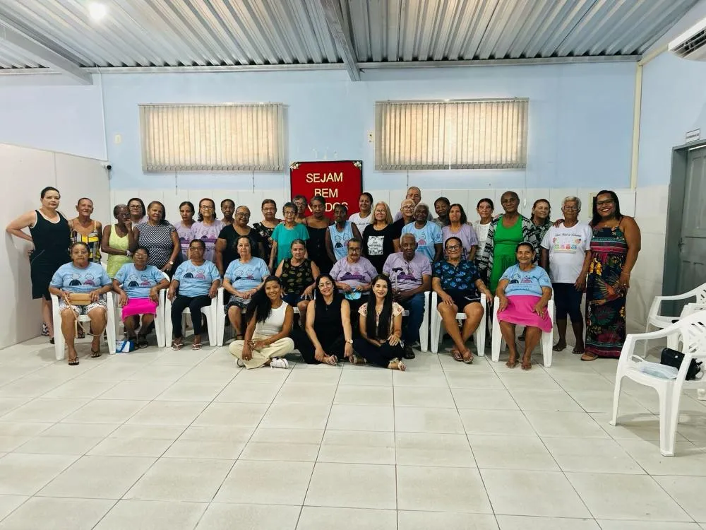 CRAS Irmã Dulce realiza primeiro encontro do Serviço de Convivência para Pessoas Idosas