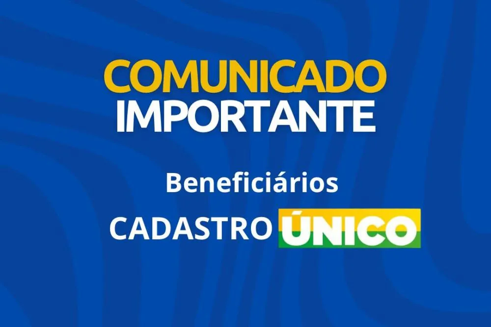 COMUNICADO: Indisponibilidade Temporária do Sistema do Cadastro Único 