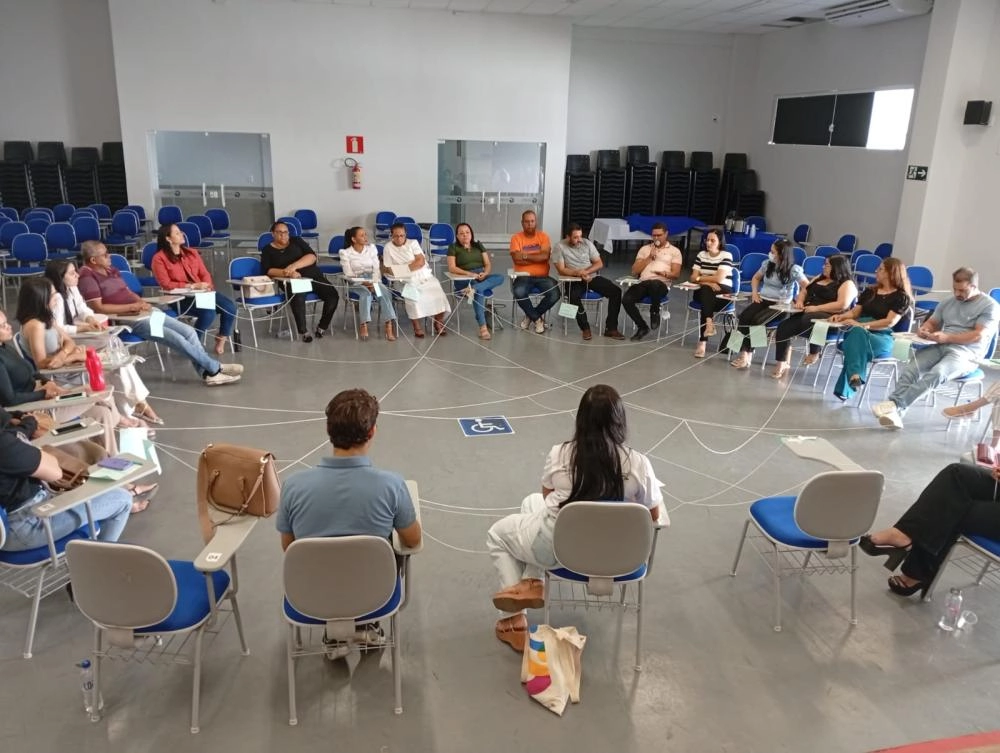 Profissionais da Rede de Saúde de Brumado participam do curso “Nós na Rede” para fortalecer o cuidado em liberdade