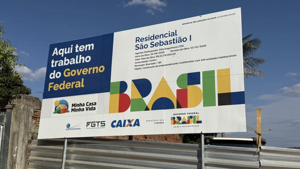 Brumado inicia inscrições do Programa Minha Casa,Minha Vida no Residencial São Sebastião I