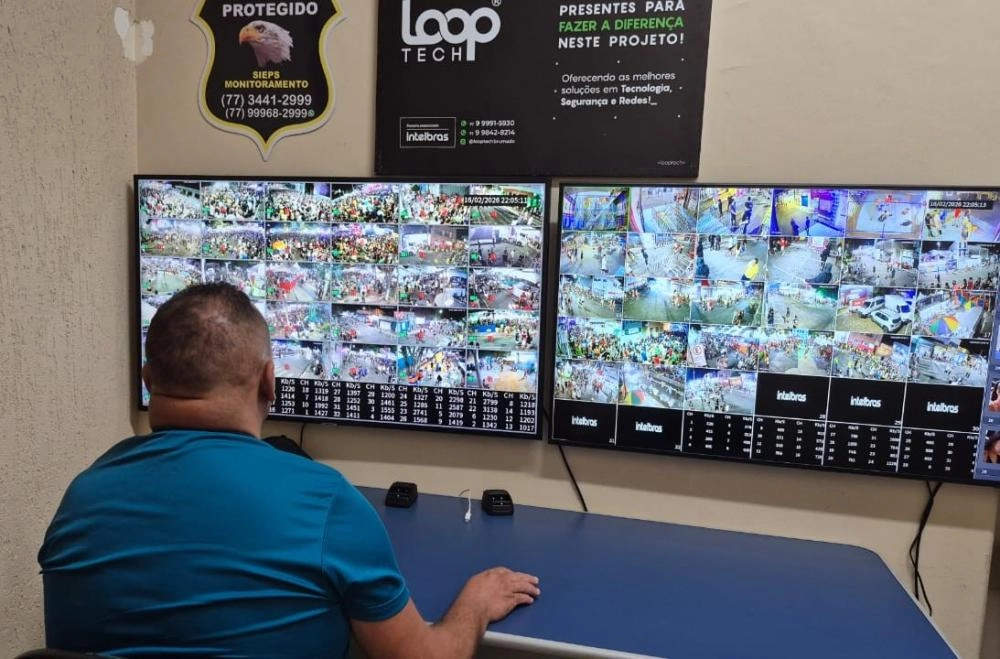 Tecnologia e inteligência em ação: forças de segurança realizam trabalho conjunto durante o CarnaBrumas 2026