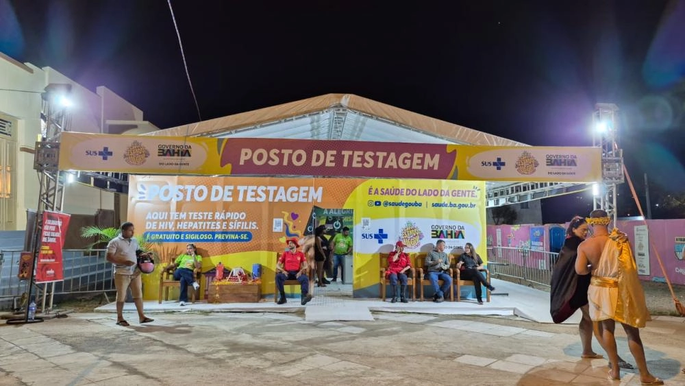 No ritmo da prevenção: posto “Fique Sabendo” reforça cuidados com a saúde durante o Carnaval