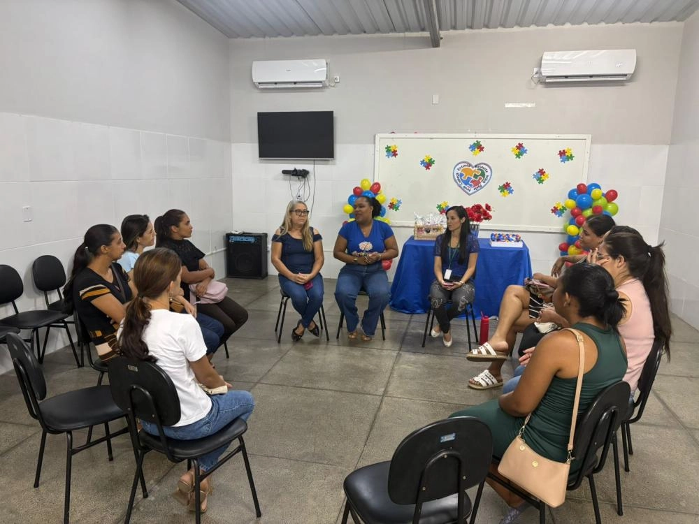 Mães atípicas participam de momento de escuta e autocuidado promovido pelo CRAS