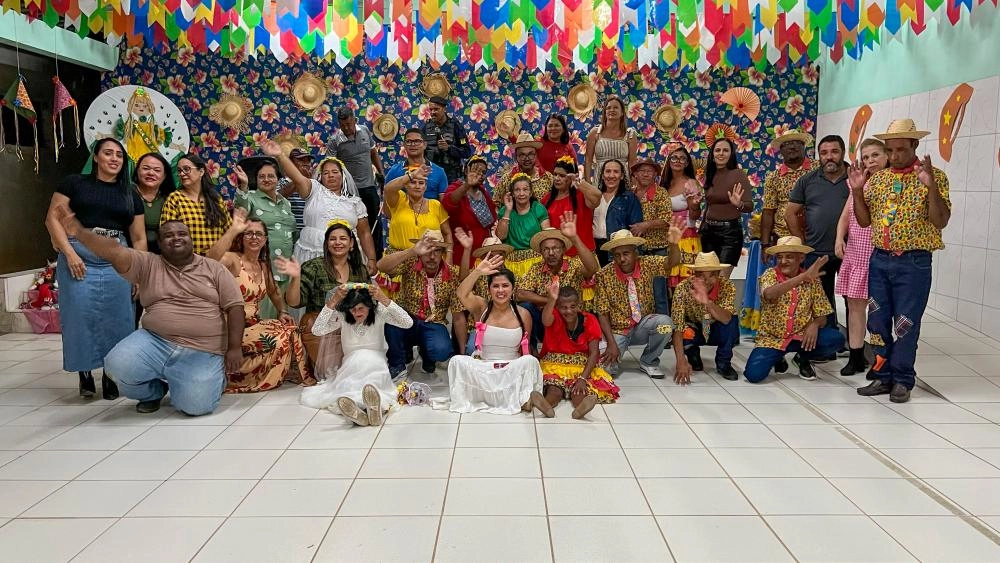 Arraiá do CAPS reúne cerca de 120 pessoas e marca resgate de festa tradicional