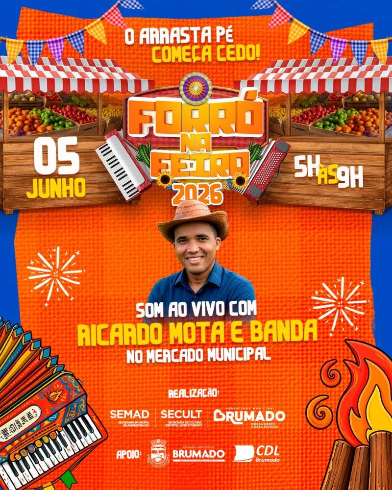 Forró na Feira e Forró do Centro movimentam Brumado durante o mês de junho