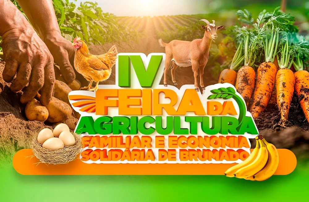 Confira a programação da Feira que reúne agricultura familiar, economia solidária e atrações culturais no Ginásio de Esportes 