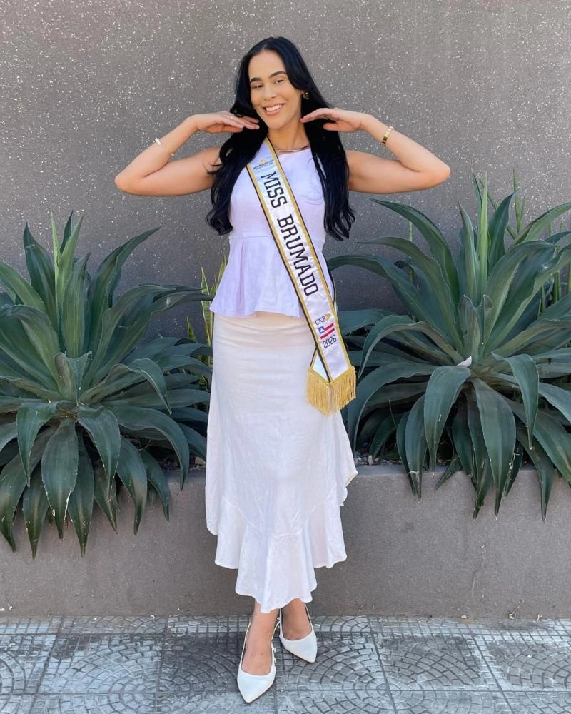 Da passarela para o sonho: Franciny Souza representa Brumado no Miss Bahia CNB 2026 