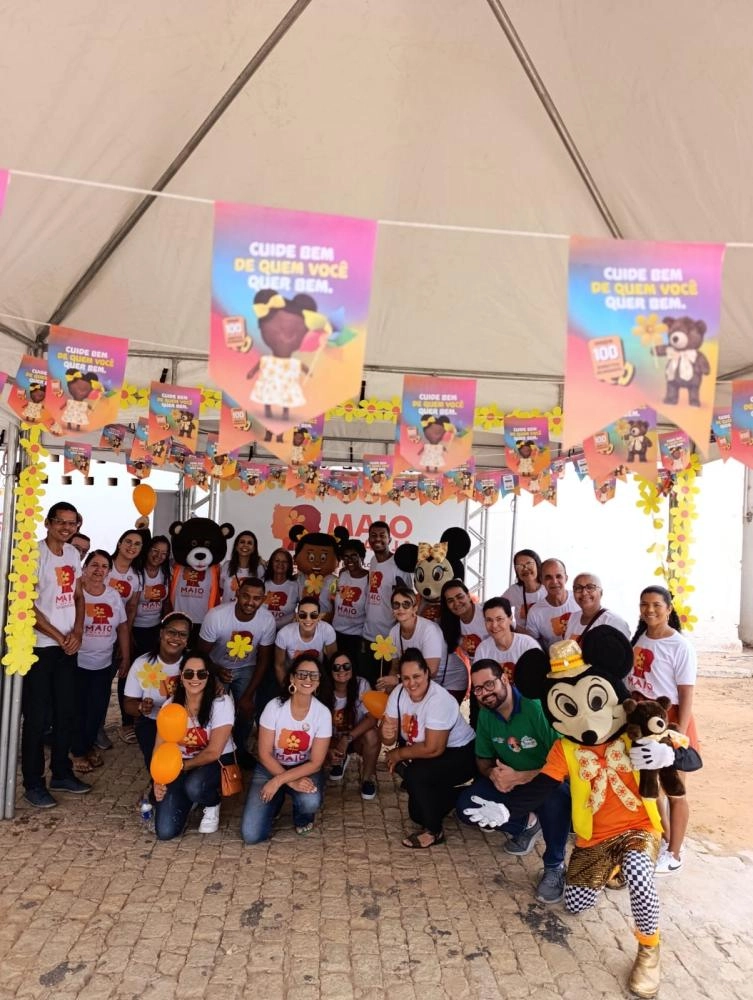 Caminhada do Maio Laranja reforça compromisso com a proteção da infância em Brumado