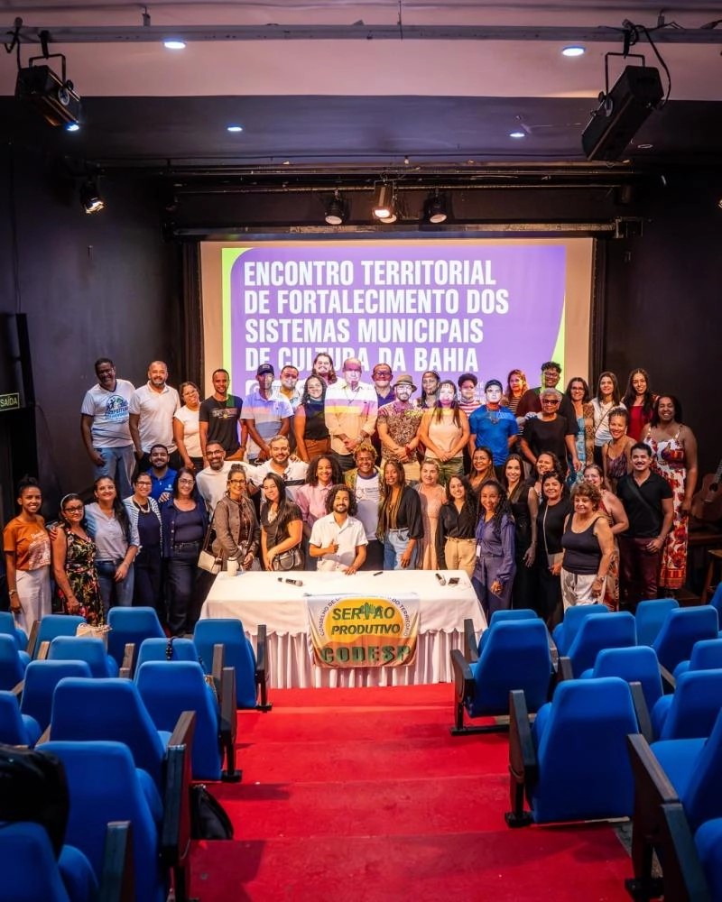 Gestores culturais do Sertão Produtivo se reuniram em Caetité para fortalecer sistemas municipais